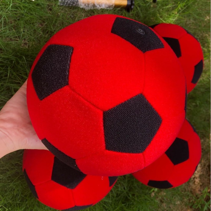 Inflatable Sticky Soccer Ball Kick Darts Balls Training Felt Soccer W/Hand Pumps gallery