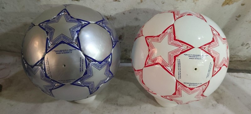 2X Athens Final 2007 / Finale 2006 Paris Size 5 Soccerball gallery
