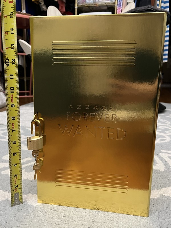 Azzaro Limited Edition World Cup Locker & Soccer Ball ! Forever Wanted Scent gallery