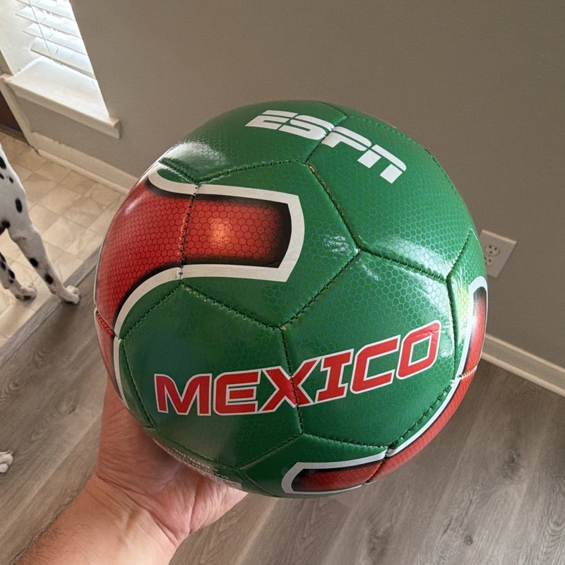 2016 ESPN Mexico Soccer Ball Size 5 – Green Red White Black for Soccer