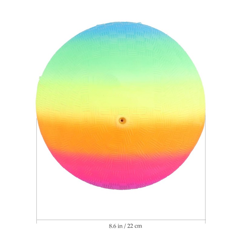 Water Polo Inflatable Ball Rainbow 22cm Inflatable Rainbow Water Ver... gallery