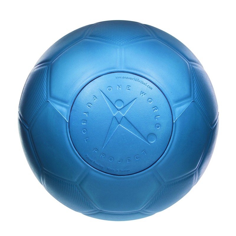 One World Play Project Soccer Ball – Unpoppable, Unbreakable, Non-Deflating, Non