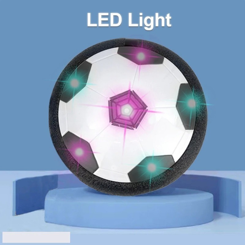 Hover Soccer Ball LED Light Floating Football Toy Kids Indoor Outdoor Game