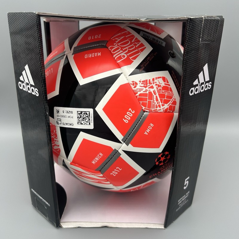 ADIDAS FINALE 21 SOCCER BALL 20th ANNIVERSARY UCL CLUB FOOTBALL TPU GK3470 NIB gallery