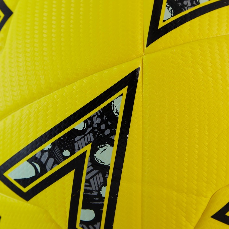 Mitre Ultimatch One Soccer Ball Size 5 Yellow Black Gray Durable Match Play gallery