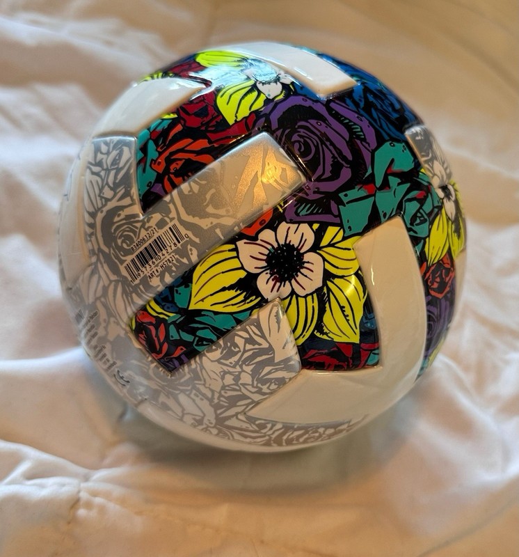 Adidas MLS Mini Match Ball Replica Size 1 Soccer Ball White Multi Color gallery