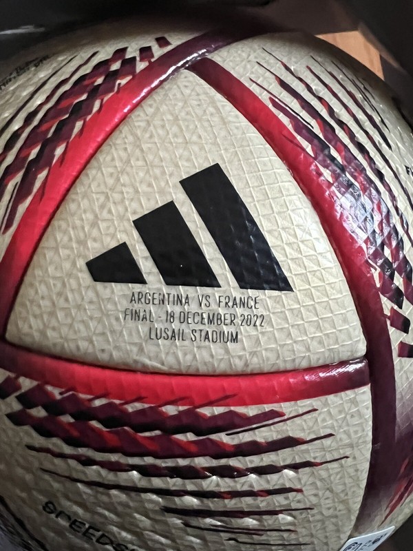 2022 AL HILM Pro World Cup OMB Official Match Ball ARGENTINA vs FRANCE Final