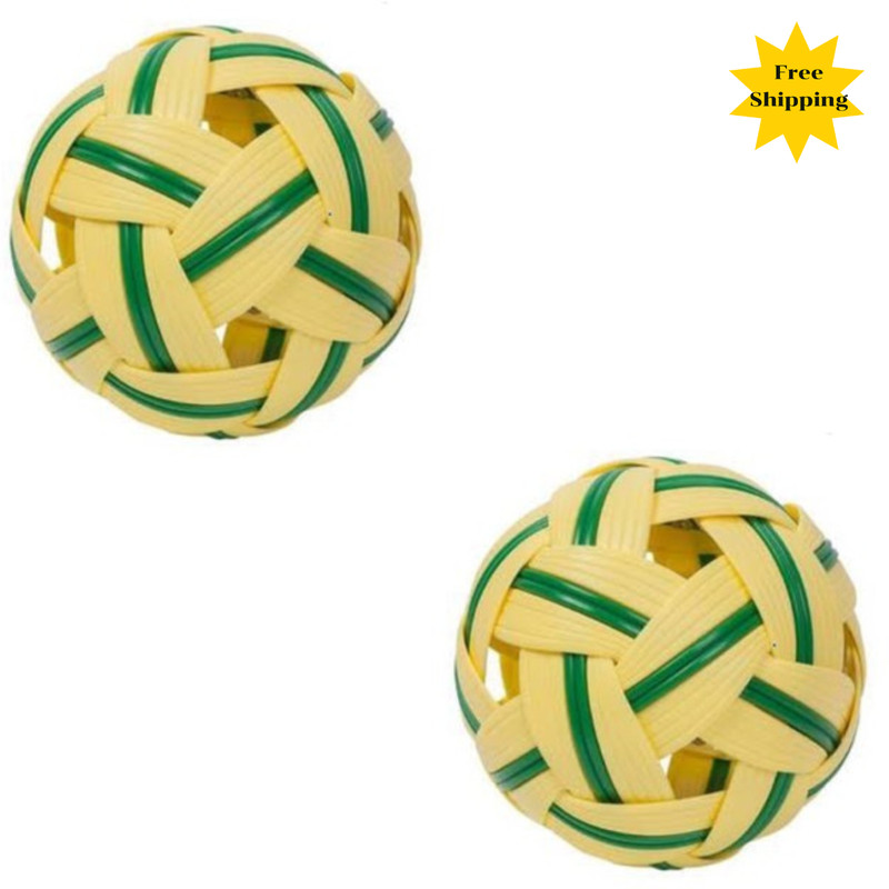 Sepak Takraw Thai Rattan Ball Kick Sport Thai Volleyball Harmless Toy Safe Small