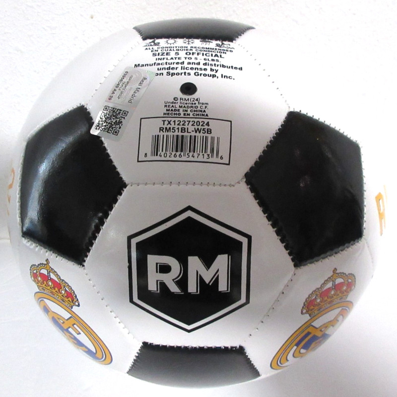 Real Madrid Soccer Ball Official Size 5 gallery