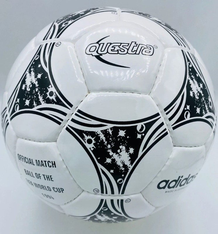 Questra 1994 Official FIFA World Cup Match Football Vintage Soccer Ball Size 5