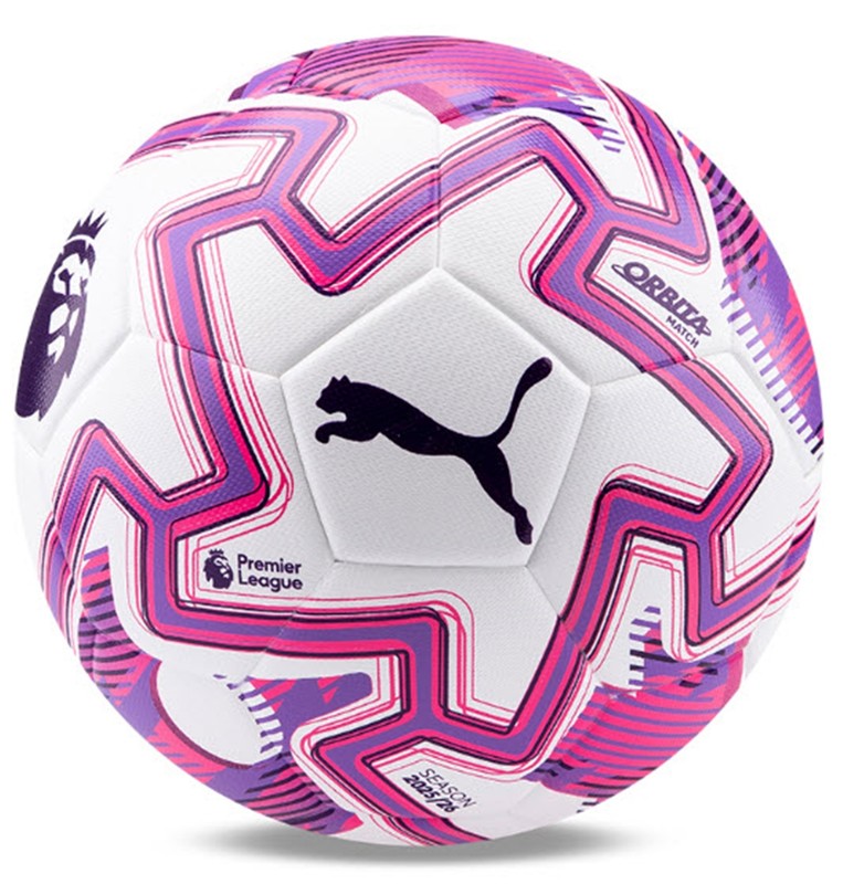 PUMA Unisex Orbita EPL Match FIFA Ball Soccer Purple Football GYM Balls 08470401