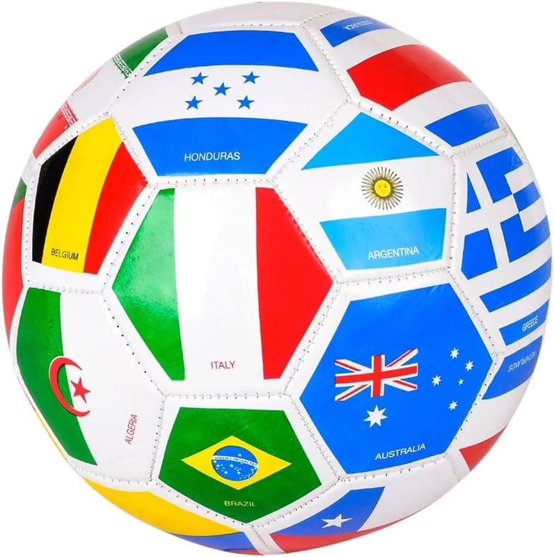 9 Inch Regulation Flag Soccer Ball, One per Order gallery