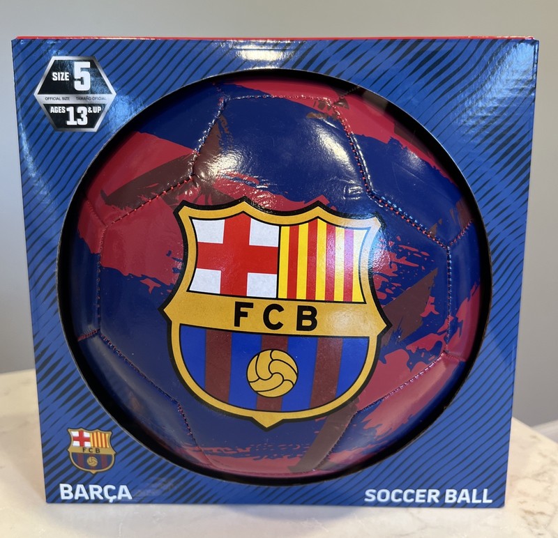 FC Barcelona Authentic Official Licensed Soccer Ball Size 5 New In Box gallery