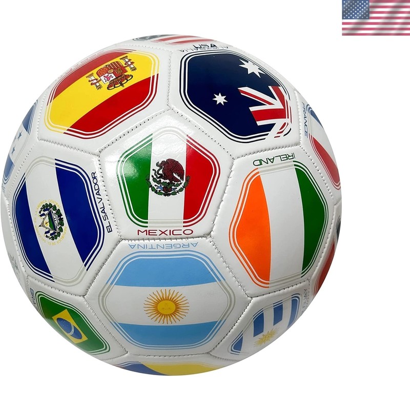 Lightweight Size 3 PVC Soccer Ball for Recreational Play – Ships Deflated