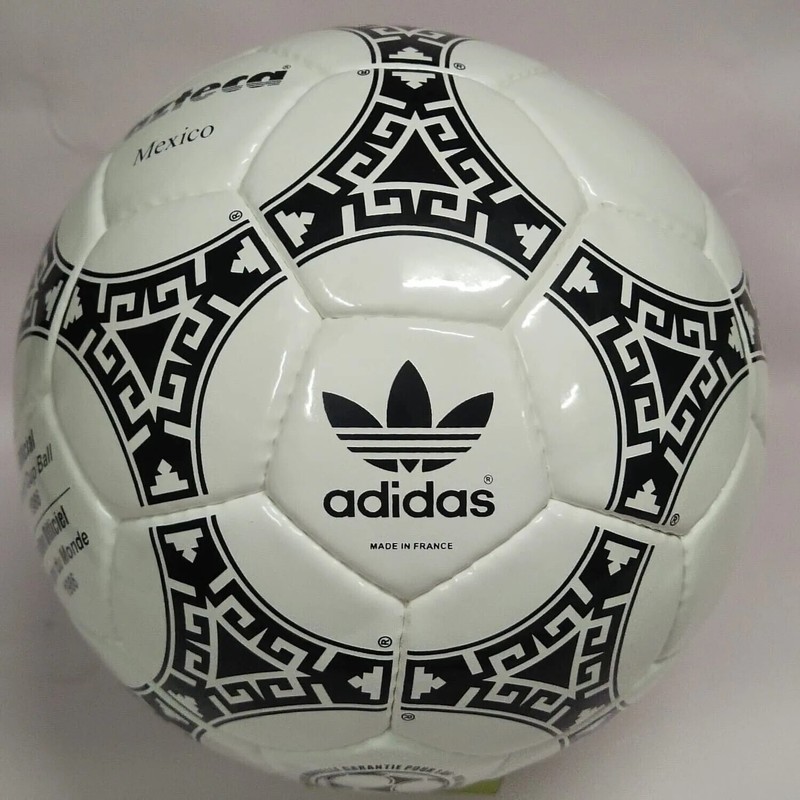 Adidas Azteca Mexico Official Match Ball World Cup 1986 Soccer Ball Size 5