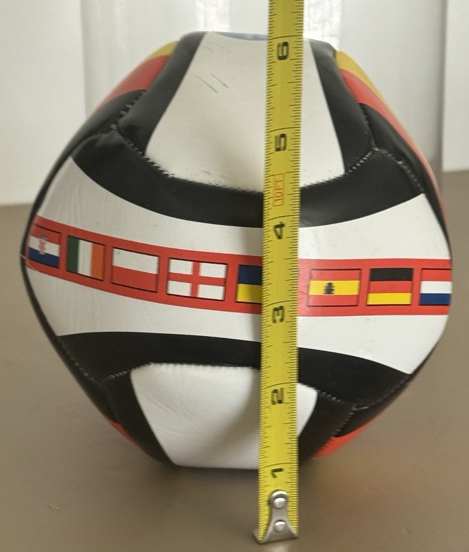BEST PARTNER /Promotional/ Multi Flag 6” D. Small Soccer Ball/ German Flag Sz. 1 gallery