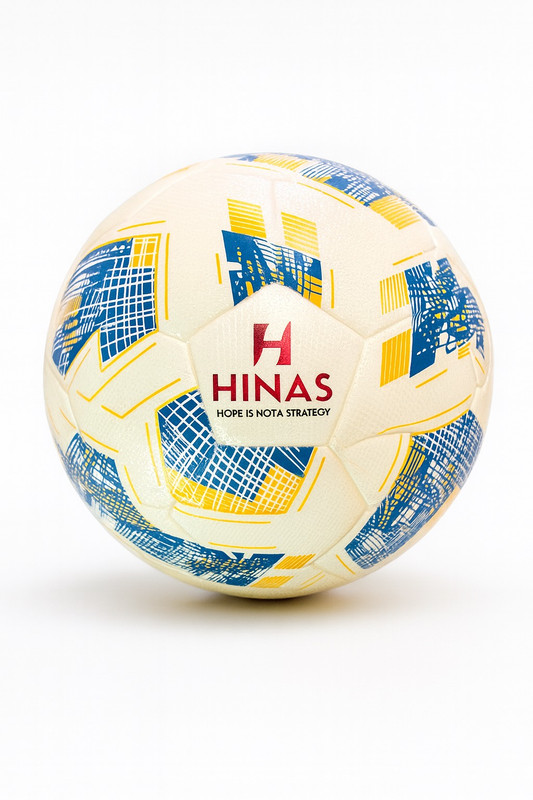 HINAS Premium Size 5 Soccer Ball New Official Match Training Football