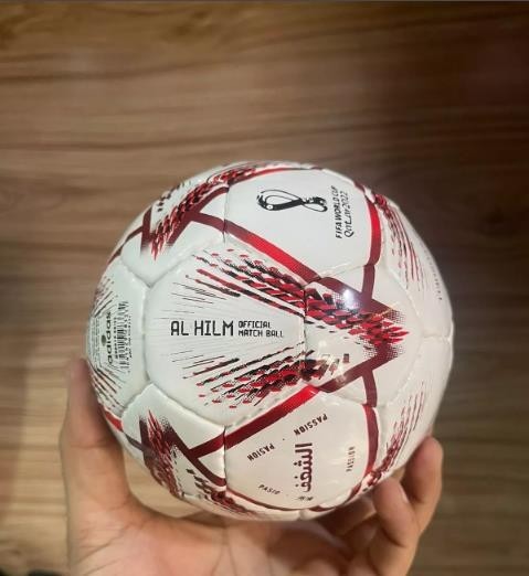 Adidas AL-Rihla Red FIFA World Cup Qatar 2022 Pro Soccer Match Ball Size 1