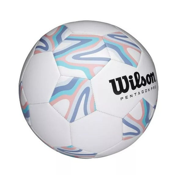 WILSON PENTAGON PRO PASTEL SOCCER BALL, SIZE 3, COMPOSITE SHELL 1-PACK - PASTEL