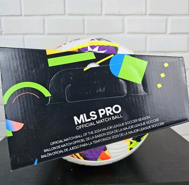Adidas MLS Pro 2024 Official Match Game Soccer Ball Size 5 IP1625 $170 gallery