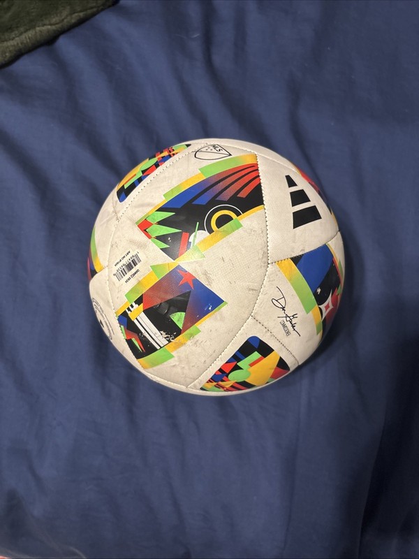 Mens Size 5 Multicolor Adidas MLS Training Replica Match Ball gallery