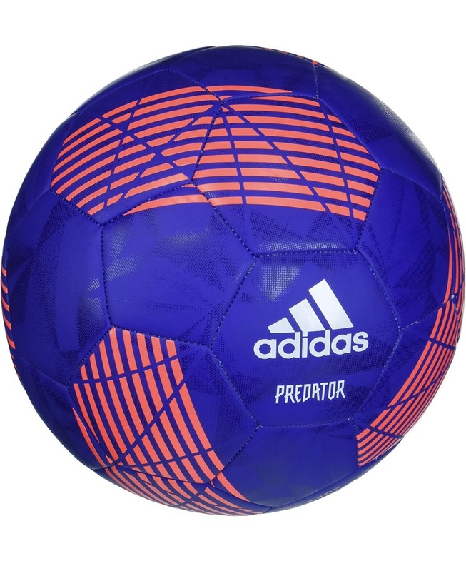 ADIDAS-Soccer ball SIZE 5-PREDATOR-BLUE & ORANGE NEW