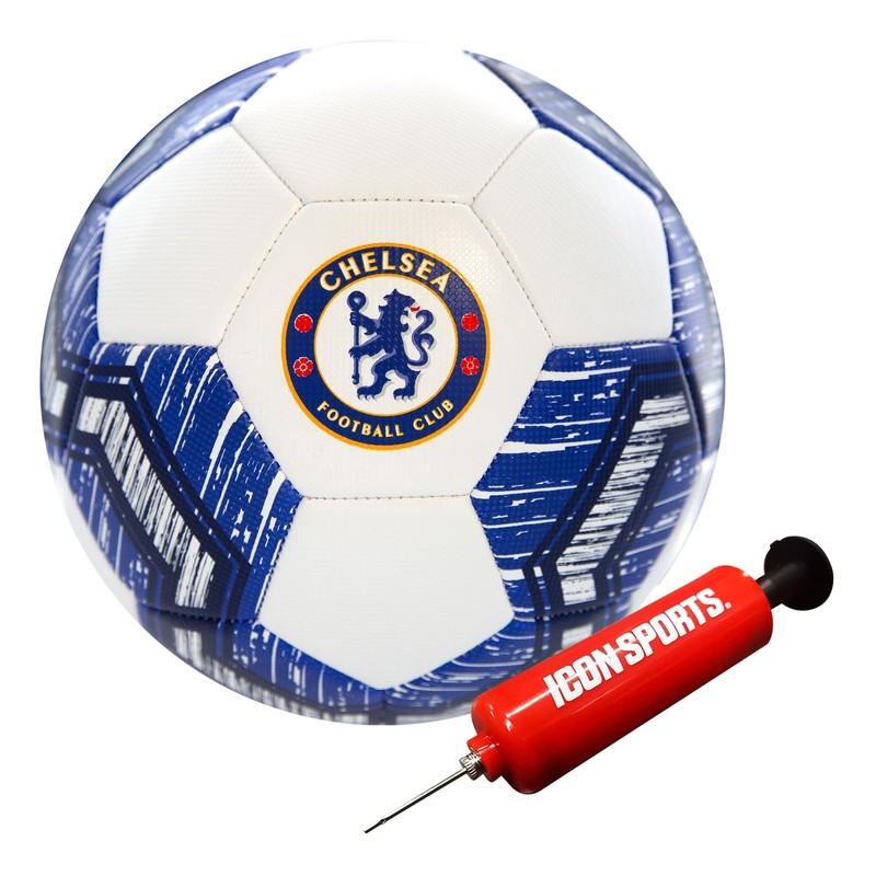 Officially Licensed Chelsea FC Regulation Size 5 Geometric Soccer Ball