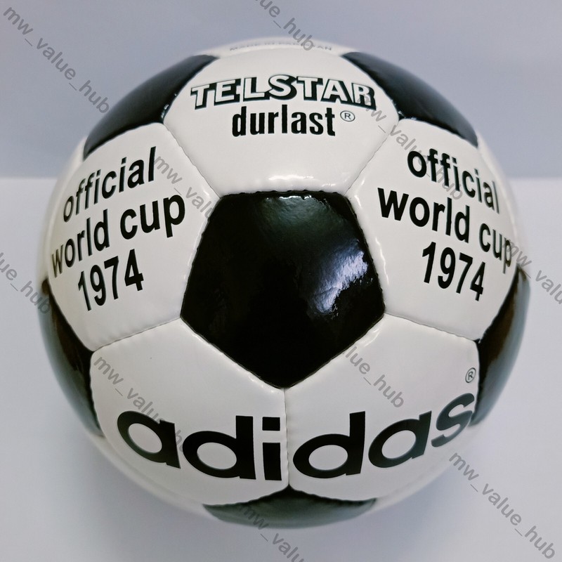 ADIDAS TELSTAR DURLAST 1974 GERMANY FIFA WORLD CUP SOCCER MATCH BALL | Size 5
