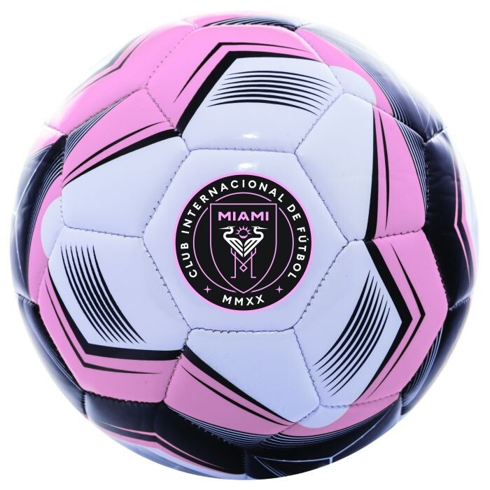Franklin Sporting Goods Inter Miami Size 1 Soccer Ball Black Pink White