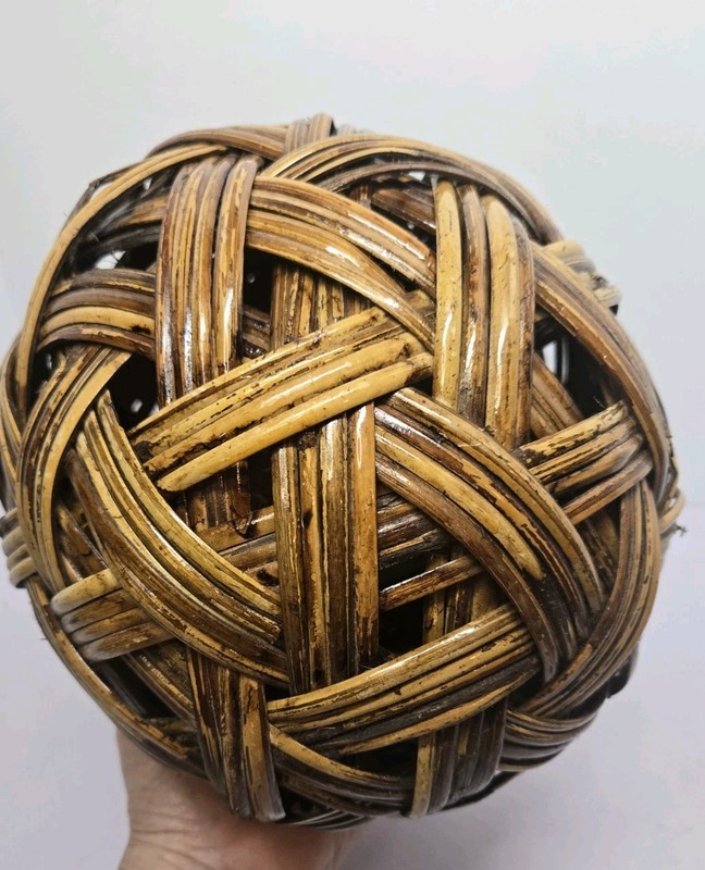 Thai Rattan Balls Sepak Takraw Sport Kick Home&Decor Handmade Strong Style