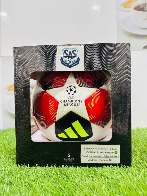 UEFA CHAMPIONS LEAGUE RED STAR Match Foot BALL Soccer ball Include Box