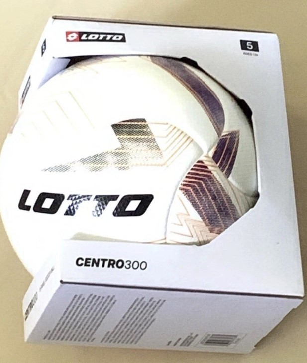 Lotto Centro 300 Thermo-bonded 8 Panel Soccer Ball Size 5