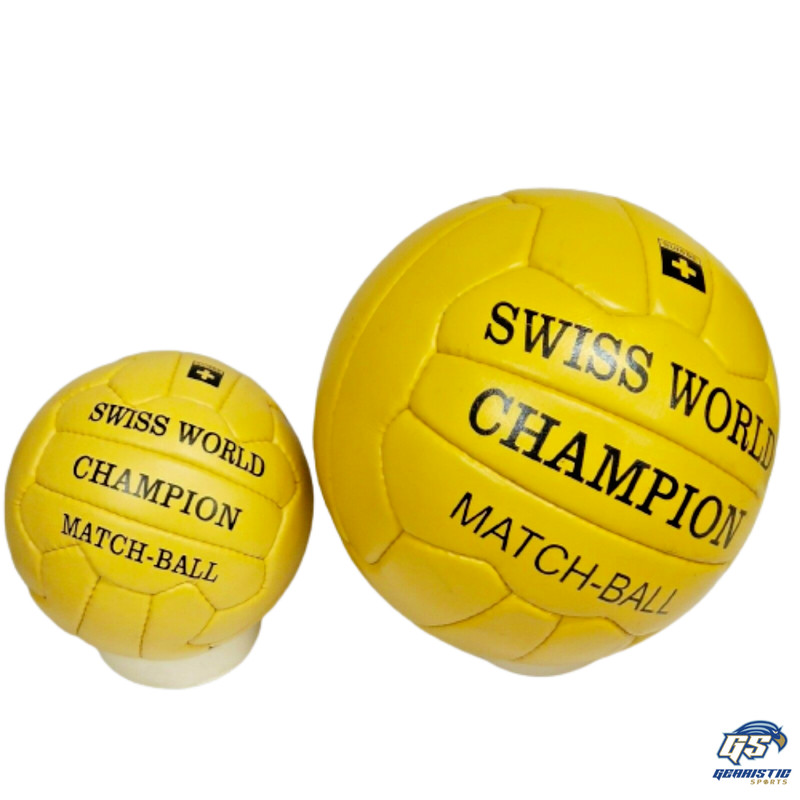 SWISS WORLD CHAMPION 1954 | FIFA WORLDCUP BALL | GENIUNE LEATHER Size 5 & 3