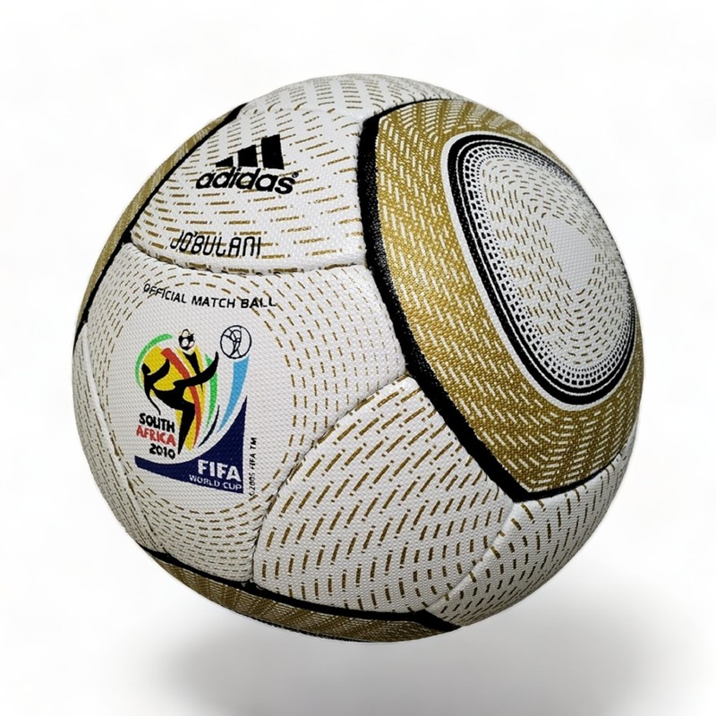 Premium Soccer Match Ball Size 5–Gold Edition Design Inspired by 2010 Tournament
