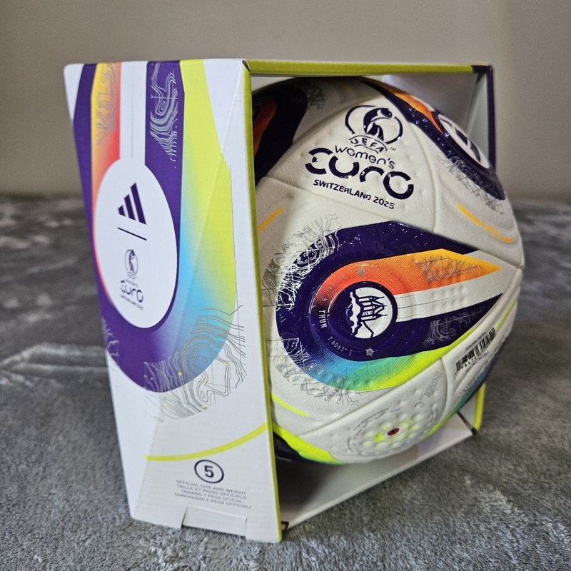 Adidas UEFA Women's Euro Switzerland 2025 Official Match Ball (Size 5) JH1261 gallery