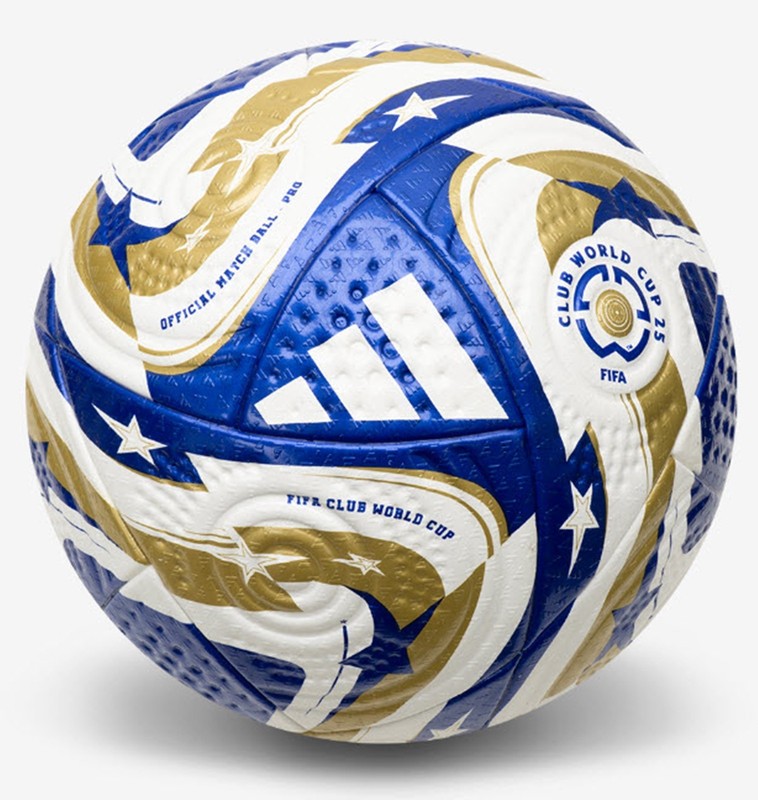 Adidas Unisex FCWC Pro Final Soccer Ball White Football OMB Match Balls JN7371