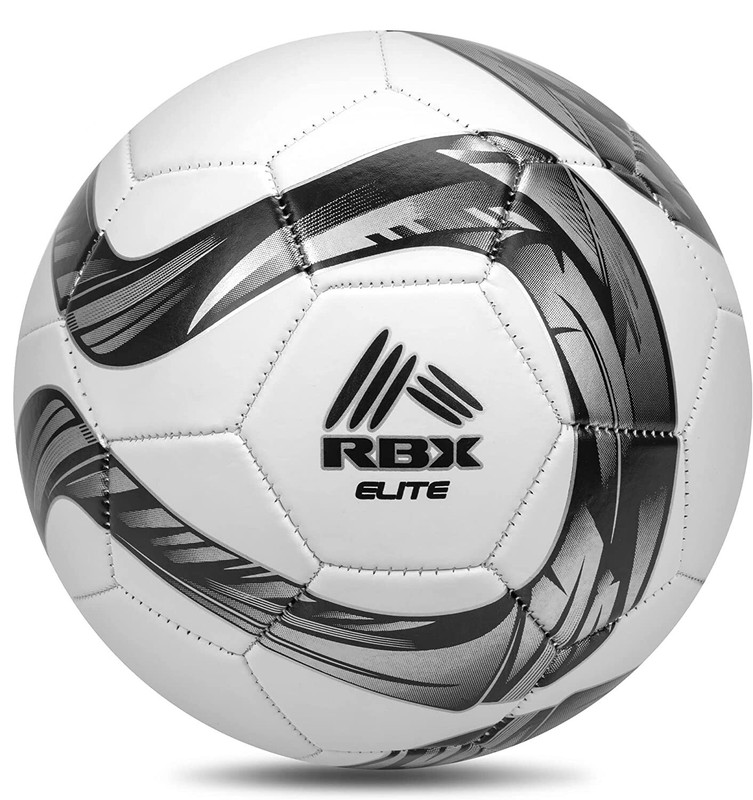 RBX Size 5 Soccer Ball : 32-Panel Construction Soccer Ball with Rubber Bladder