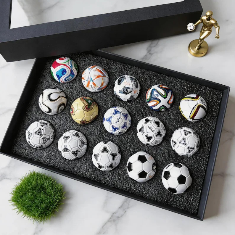 2026 World Cup Mini Football Balls Collection | 15 Pieces in gift box gallery