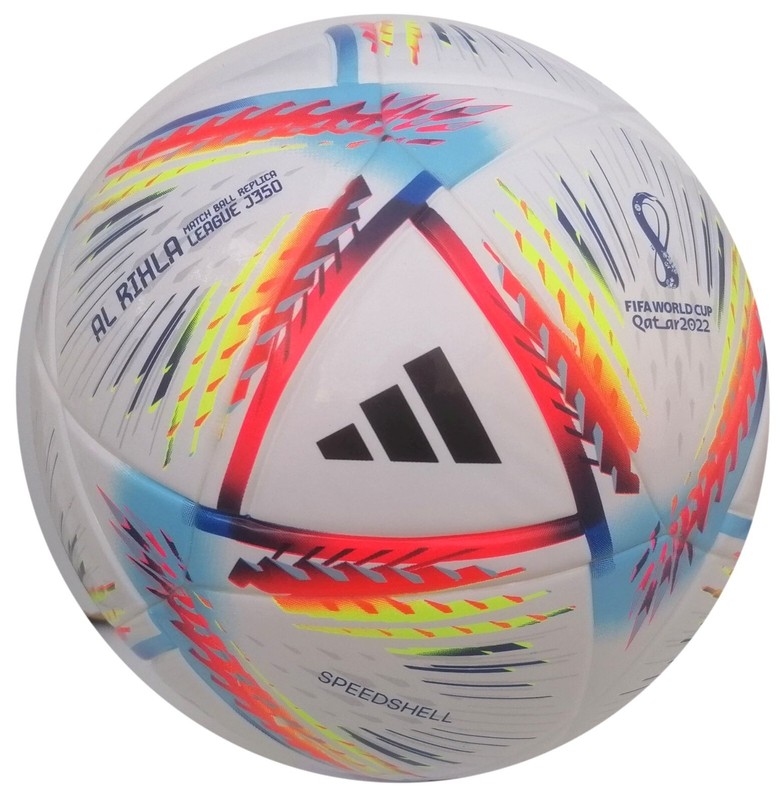 Adidas Soccer Rihla 350g / Size 5 Junior League Kids World Cup Ball Seamless Youth