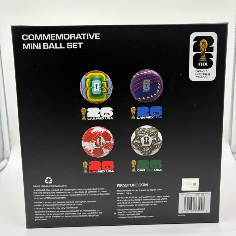 FIFA WORLD CUP 2026 COMMEMORATIVE BALL SET gallery