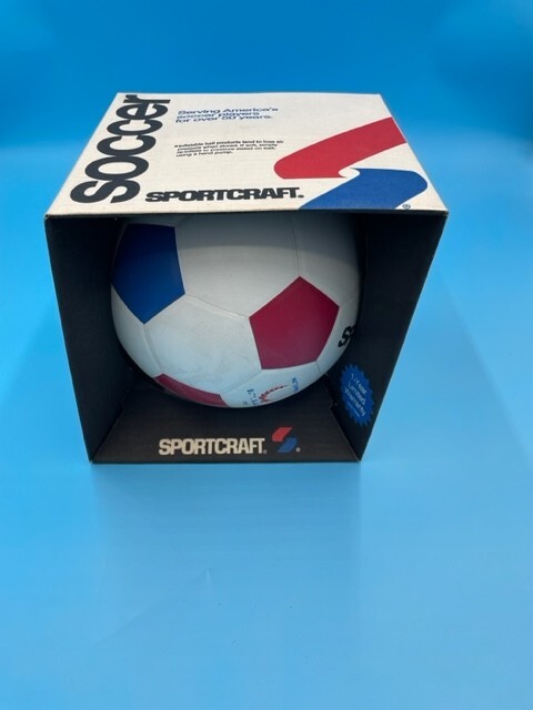SPORTCRAFT~Soccer Ball~17237~1981-NIB~Pro Trophy~Size 5