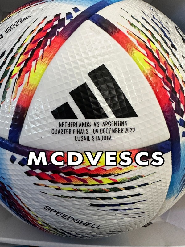 Adidas FIFA World Cup 2022 Al Rihla – Netherlands vs Argentina Pro Soccer Ball
