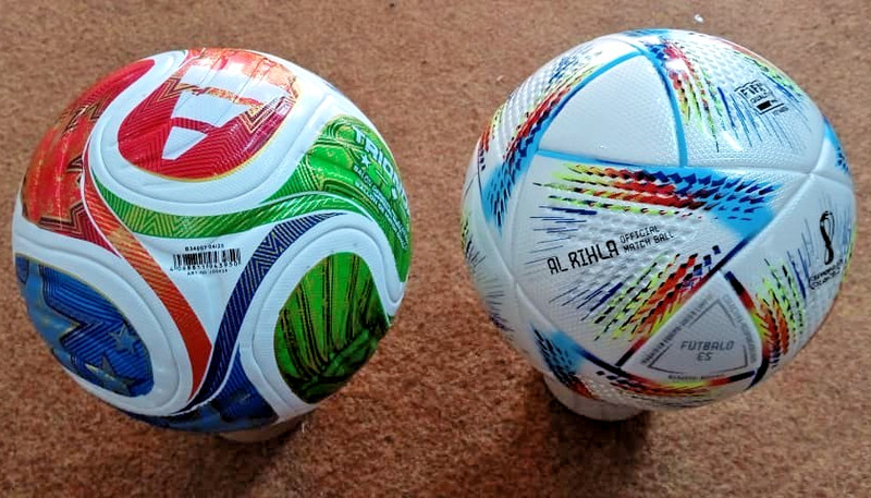 Trionda Authentic 2026 & Adidas Al Rihla World Cup Soccer Ball Fifa Pro Size 5 gallery