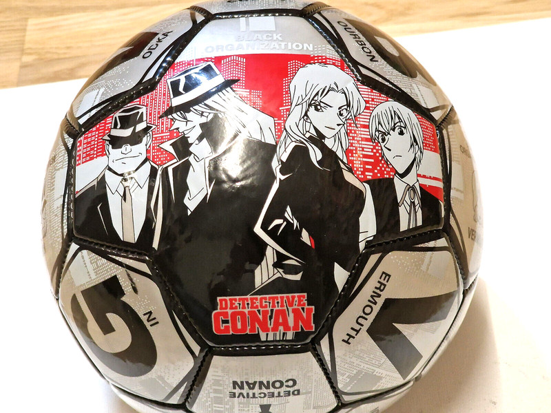 Detective Conan Anime Soccer Ball Case Closed Merchandise Japan Haibara Gin Vodk