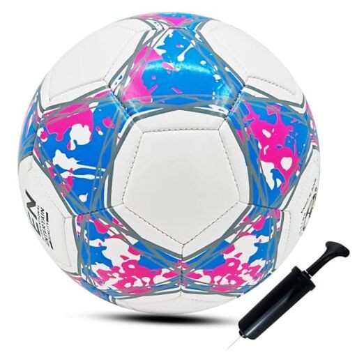 Soccer Ball Size 3 4 5 Practice Training Boys Girls Gift Thicker Leather Anti