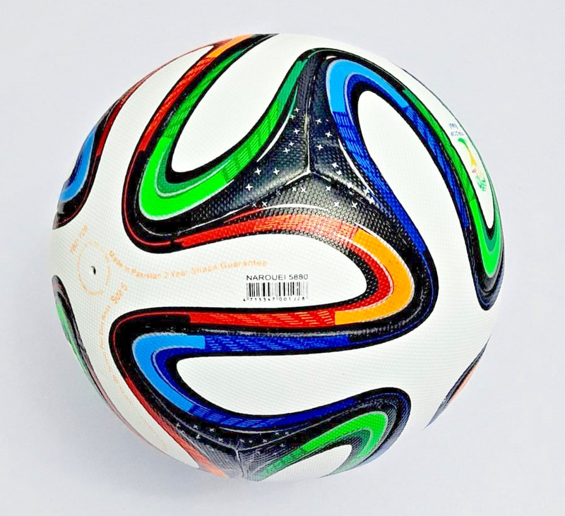 Brazuca Football Fifa World Cup 2014 Brasil Official Match Soccer Ball Size 5 gallery
