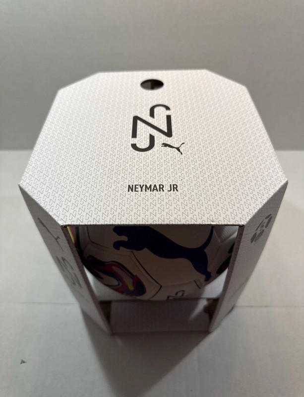 Puma Neymar JR Performance Ball White Soccer Way 1 084078 01 Size 5… gallery