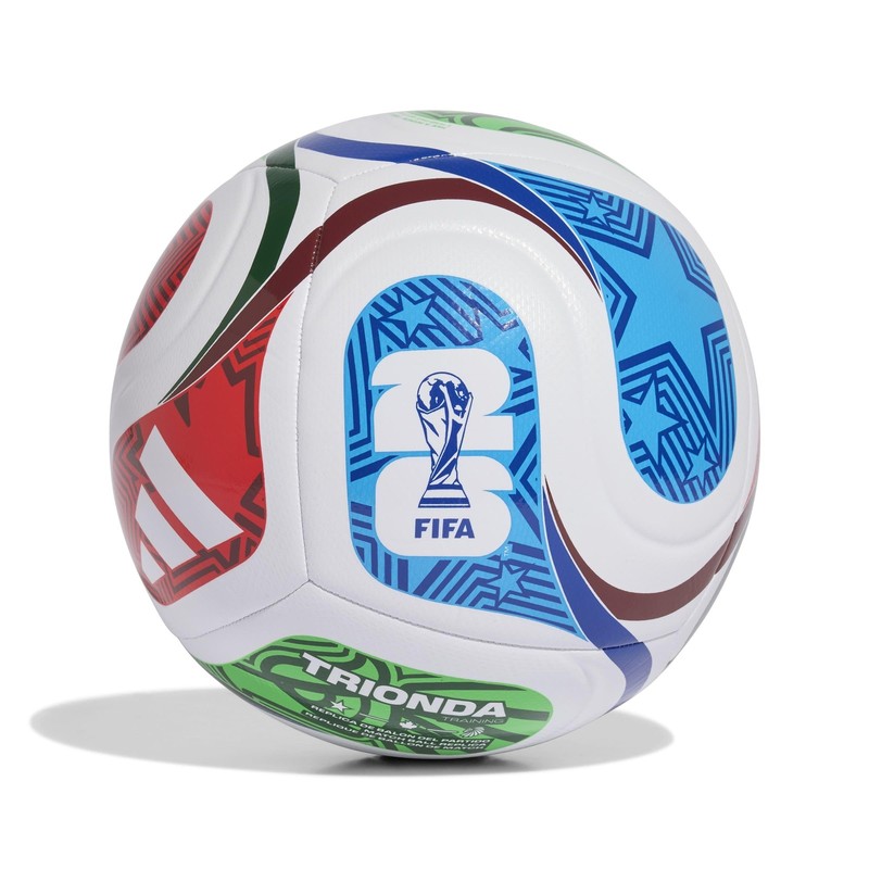adidas FIFA World Cup 5, White/Team Royal Blue/Solar Blue/Power Red Training