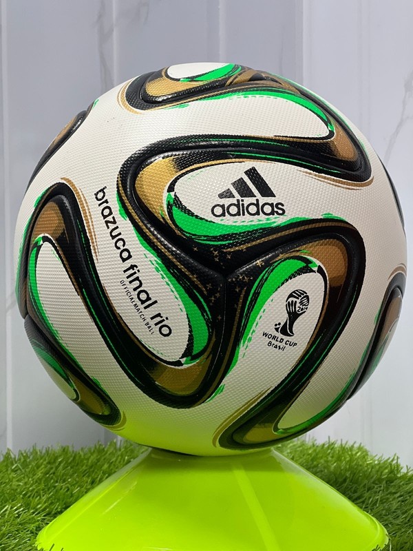 Brazuca Final Rio 2014 FIFA World Cup Brazil Official Soccer Size 5 Match Ball gallery