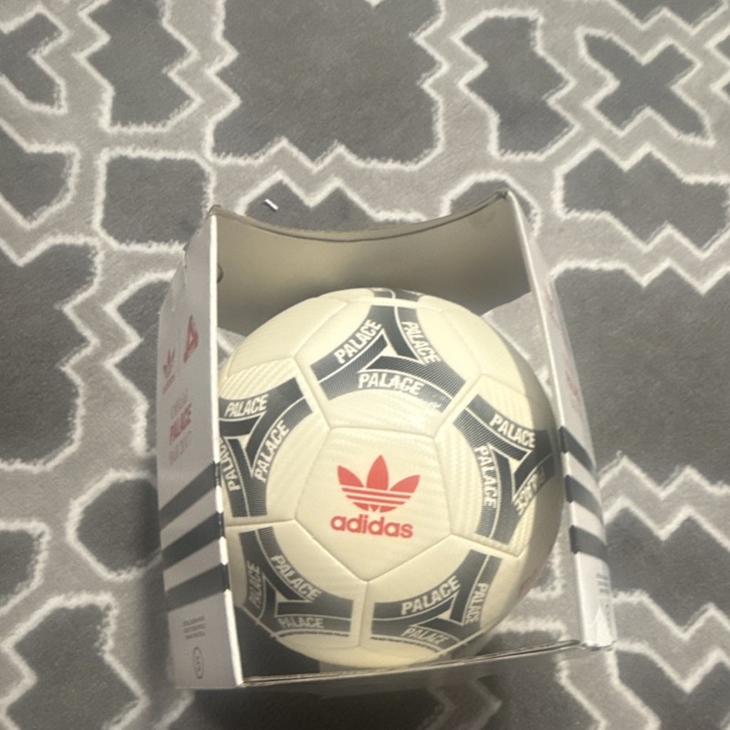 adidas Palace Fall 2017 Soccer Ball White Black Red Official Match Ball 1 Item